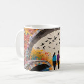 Mug Mère et Fille : Étapes de l'amour (Devant gauche)