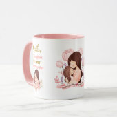 Mug Mère et fille jamais liée Art illustré (Devant gauche)