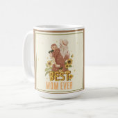 Mug "Mère et fille parmi les tournesols à Boho (Devant gauche)