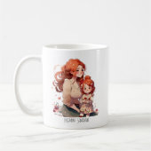 Mug Mère et fille personnalisée (Gauche)