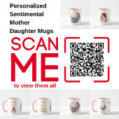 Mug Mère et fille toujours lié Floral PHOTO