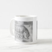 Mug Mère et poulain (Devant gauche)