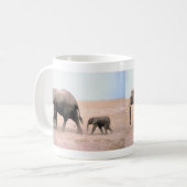 Mug Mère et veau d'éléphant (Devant gauche)