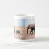 Mug Mère et veau d'éléphant (Centre)