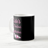 Mug Mère fabuleuse de la mariée mariage heureux se mar (Devant gauche)