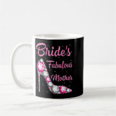 Mug Mère fabuleuse de la mariée mariage heureux se mar (Gauche)