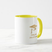 Mug Mère fière d'un diplômé de 2026 (Devant droit)