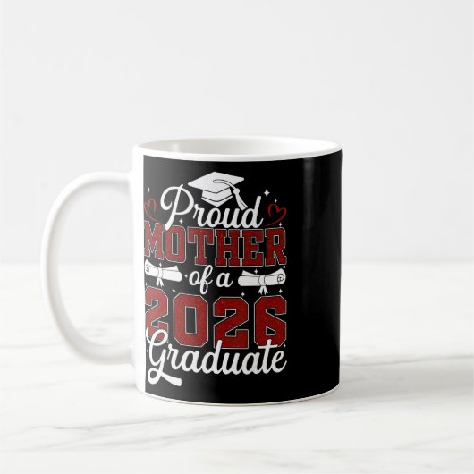 Mug Mère fière d'un élève de terminale de la promotion (Gauche)
