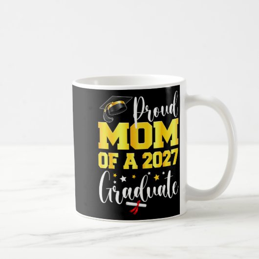 Mug Mère fière d'un étudiant de terminale promotion 20 (Droite)