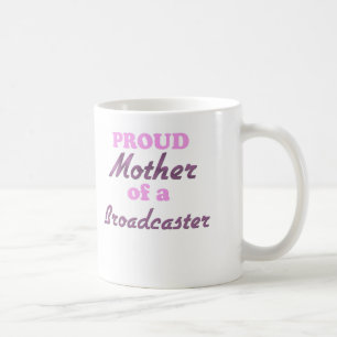 Mug Mère fière d'un radiodiffuseur