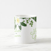 Mug Mère florale tropicale du mariage de plage de (Centre)