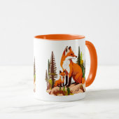 Mug Mère Fox et kit (Devant droit)