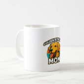 Mug Mère Golden Retriever - Conception de l'amoureux d (Devant gauche)