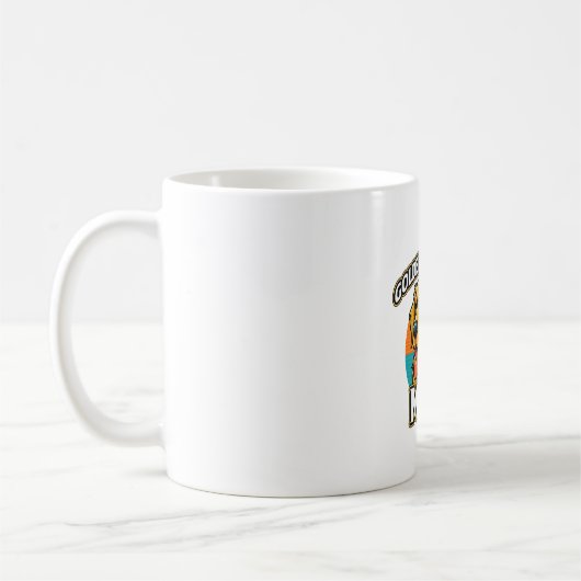 Mug Mère Golden Retriever - Conception de l'amoureux d (Gauche)