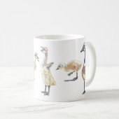 Mug Mère Goose et quatre affectations professionnelles (Devant droit)