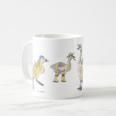 Mug Mère Goose et quatre affectations professionnelles (Devant gauche)
