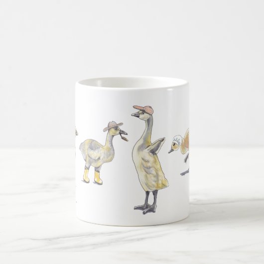 Mug Mère Goose et quatre affectations professionnelles (Centre)