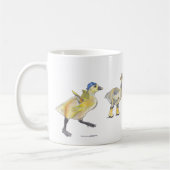 Mug Mère Goose et quatre affectations professionnelles (Gauche)
