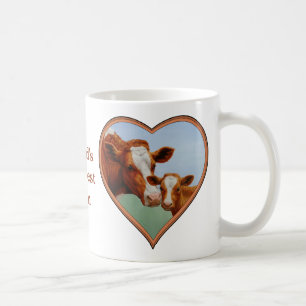 Mug Mère Guernesey Vache et Mignonne Veau
