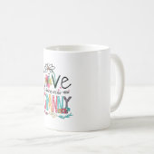 Mug Mère J'Aime Être Appelée Granny Sunflower Naissanc (Devant droit)