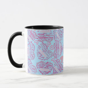 Mug Mère jours coeur 01.Rose Lblue BG