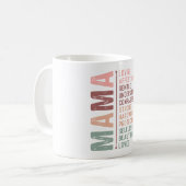 Mug Mère maman mot art amour (Devant gauche)