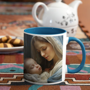 Mug Mère Marie avec Bébé Jésus version 1