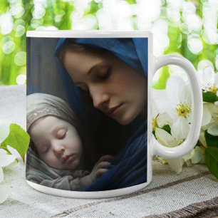 Mug Mère Marie avec Bébé Jésus version 5
