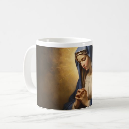 Mug Mère Marie Prier version 5 (Devant gauche)