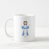 Mug Mère Mary avec le chapelet (Gauche)
