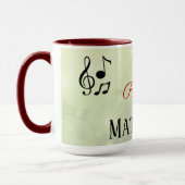 Mug Mère matriarche musicale personnalisée (Gauche)