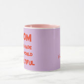 MUG MÈRE, MÈRE, LES FEMMES AIMENT LE CADEAU D'ANNIVERS (Centre)