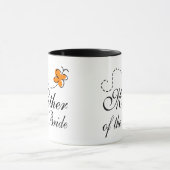 Mug Mère orange de la jeune mariée (Centre)