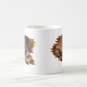 Mug Mère Orangoutane tenant deux bébés (Centre)