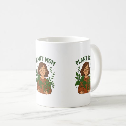 Mug Mère plante muqueuse (Devant droit)