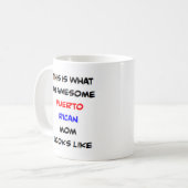 Mug mère portoricaine, génial (Devant gauche)