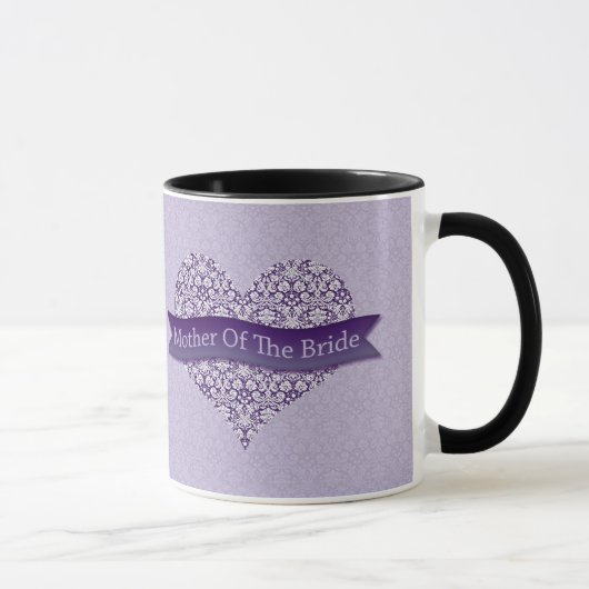 Mug Mère pourpre de la mariée (Droite)