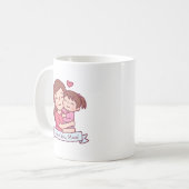 Mug Mère Qui Entend Enfant, Je T'Aime Maman (Devant gauche)