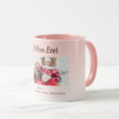 Mug Mère rose pâle photo (Devant droit)