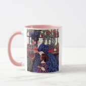 Mug Mère vintage et enfant en serre (Gauche)