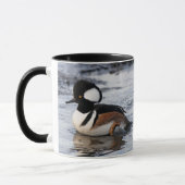Mug Merganseur à capuchon en mouvement (Gauche)