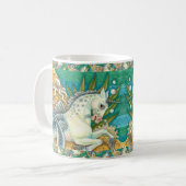 MUG MERHORSE & OCTOPUS BLANC, CHEVAL UNICORN IMAGINAIR (Devant gauche)