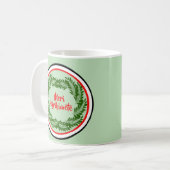 Mug Meri Kirihimete Maori Joyeux Noël (Devant gauche)