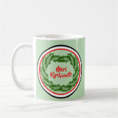 Mug Meri Kirihimete Maori Joyeux Noël (Gauche)