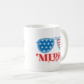 Mug 'Merica - 4 juillet (Devant droit)