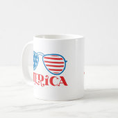 Mug 'Merica - 4 juillet (Devant gauche)