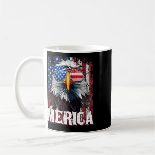 Mug Merica - Aigle Américain Patriotique De Liberté -