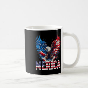 Mug Merica - Aigle De Liberté Patriotique Usa - 4e De