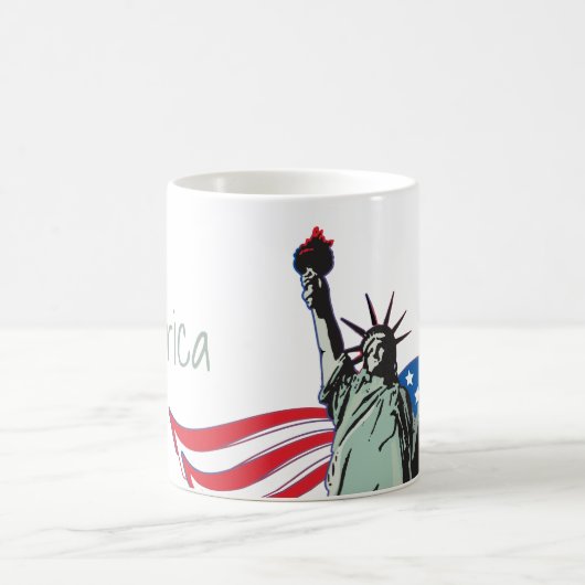 Mug 'Merica et Statue de la Liberté (Centre)
