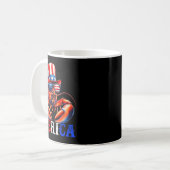 Mug Merica Lobster Patriotic 4th Of July Funny Kids Me (Devant gauche)